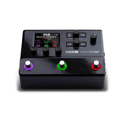 Line 6 HX Stomp Modeling Pedal Black Amp Simulator Multi Effects image 1