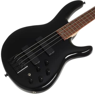 Cort Artisan C4 Deluxe - Black, Bartolini MK-1 Pickups, Markbass MB-1 Preamp image 1