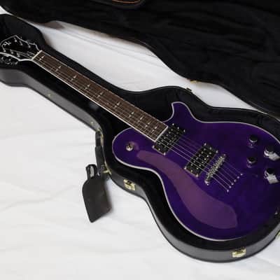 Michael Kelly Patriot Decree Limited electric Guitar Deep Purple w/ Case image 1