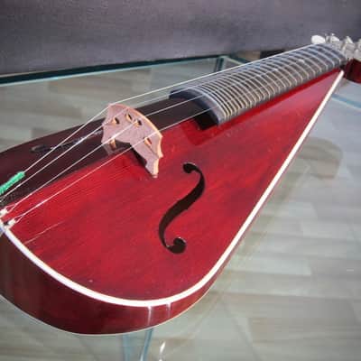 Vintage Johannes Pugh Violinett #589 Bowed Tabletop Violin Near Mint with Original Hard Shell Case image 10