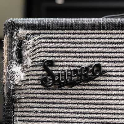 Supro 1696RT Black Magick Reverb Guitar Amplifier - Black Rhino - Used image 4