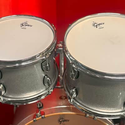 Gretsch Drums Catalina Maple 5 Piece Shell Pack with Snare Drum Silver Sparkle image 17