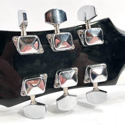 Electric guitar made out of a vintage darth vader star wars action figure case The Vadercaster 2019 image 12