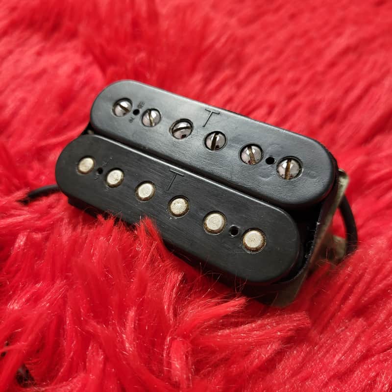 Late 1970's Aria Pro II T-Top Alnico-V or AL-V Humbucker Black - Matsumoku - Made In Japan image 1