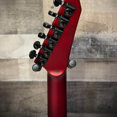 LTD M-1000 Electric Guitar - Candy Apple Red Satin - B-Stock (LM1000CARS) image 7