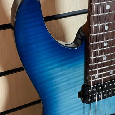 Ibanez AZ24S1F-TXB AZ Standard Transparent Turquoise Burst Electric Guitar image 6