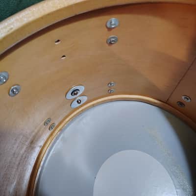 Ludwig 15"(diameter)x12"(Depth) Floor Tom (conversion) 1970's - Gold Sparkle image 14