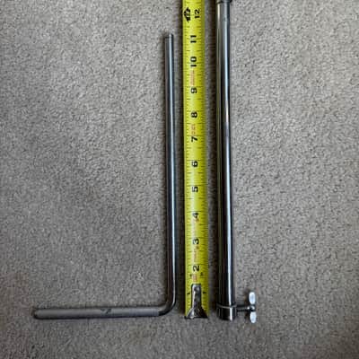 Premier Vintage Lokfast era Cymbal Holder L Arm Mount 70s - Chrome image 6
