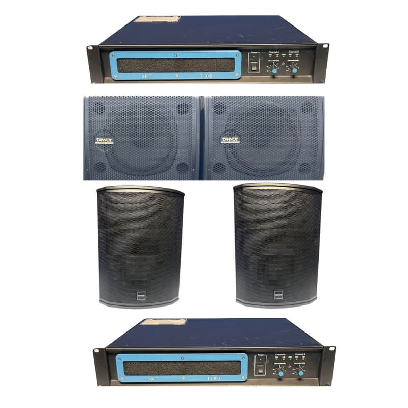 Tannoy I12, VX12, T 1000 2020 - black image 1