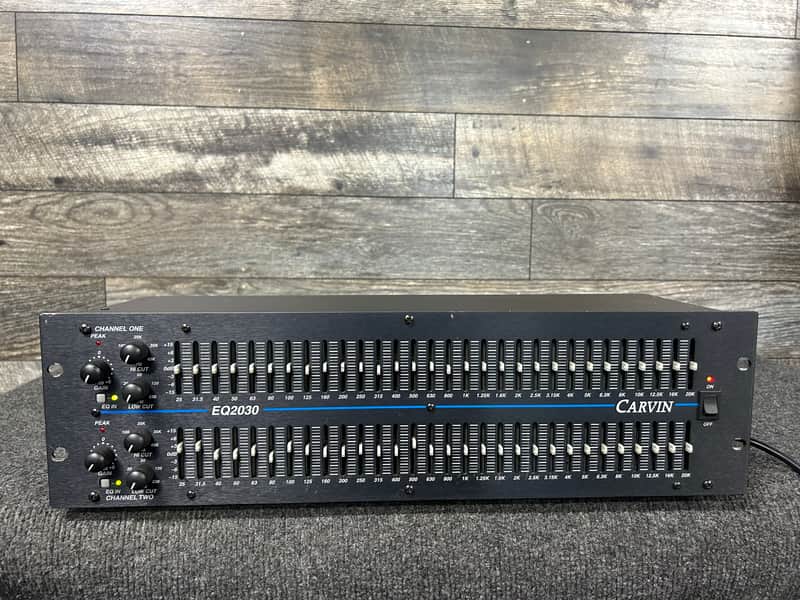 Carvin EQ2030 Professional 30-Band Stereo Graphic Equalizer #718 image 1