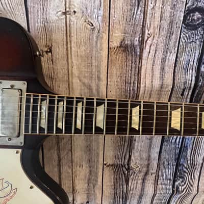 Gibson Custom Shop Johnny Winter Signature 1963 Firebird V 2008 - Tom Murphy Aged Vintage Sunburst image 5
