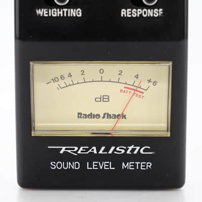 RadioShack Realistic 33-2050 Sound Level Meter SPL Meter #53227 image 12