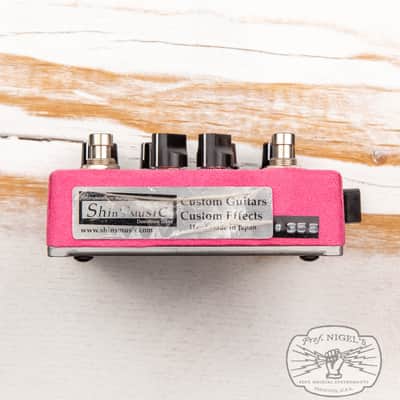 Shin's Music Pink Suede Bass Master Preamp w/ Box Bassman MIJ - Free Shipping image 5