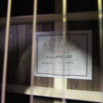 Kindred Guitars 000R-28v Vintage Series Acoustic Guitar Natural image 3