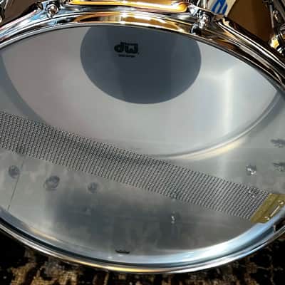 DW 6.5" x 14" Performance Steel Snare Drum -  Chrome over Steel image 4