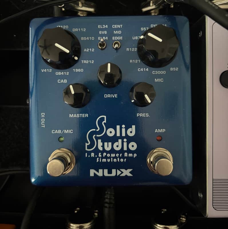 NuX NSS-5 Solid Studio IR and Power Amp Simulator 2010s - Blue image 1