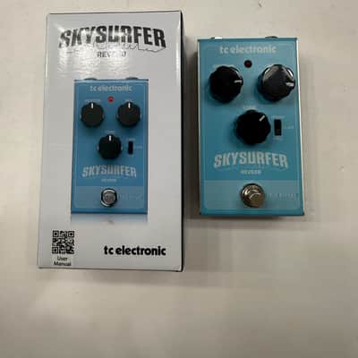 TC Electronic Skysurfer Reverb True Bypass Sky Surfer Guitar Effect Pedal + Box image 1