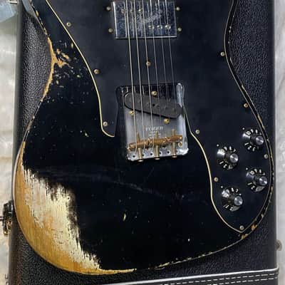 NEW! Fender Custom Shop Telecaster Custom Heavy Relic - Limited Edition - Black - Only 6.85lbs - Authorized Dealer - G06382 image 9
