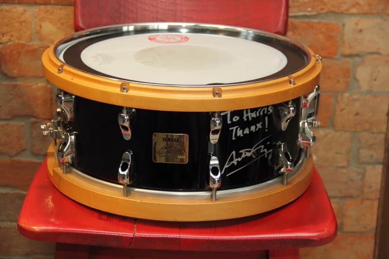 Yamaha  MSD14AF Anton Fig Snare Drum Signed By Anton Fig image 1
