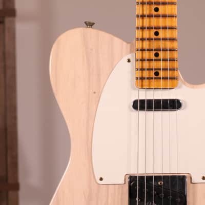 Fender Custom Shop '55 Telecaster Journeyman - Maple Fingerboard, White Blond image 4