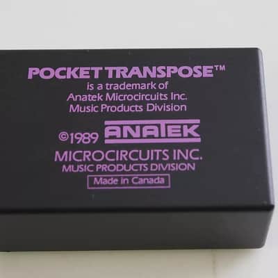 Anatek Pocket Transpose 1989 image 2