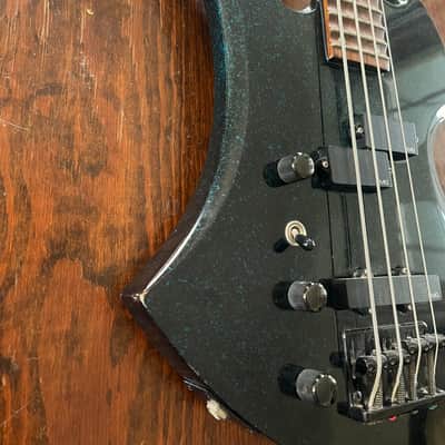 B.C. Rich Mockingbird Neck Through US made Bass Rare Scalloped 1987-1989 MIA image 11