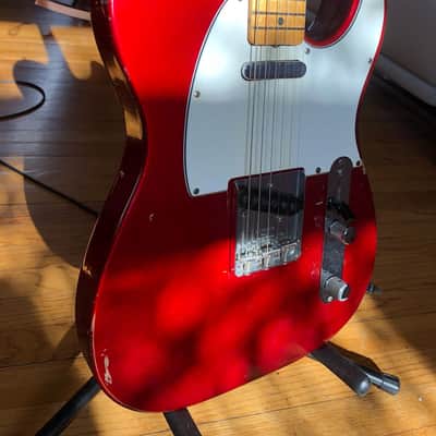 1966 Fender Telecaster Candy Apple Red Original image 3
