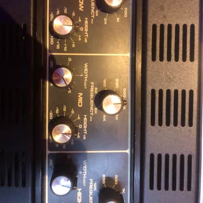 Moog MKPE Three Band Parametric Equalizer 1970s - Black image 4