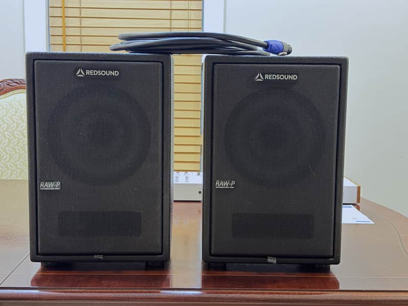 Red Sound Elis.8 (Elis 8) Powered Stereo Pair 2022 - Black image 1
