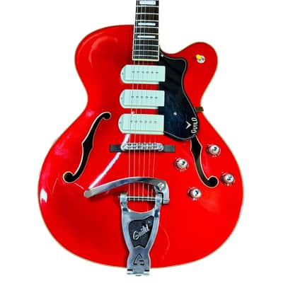 Guild X-350 Stratford Hollow Body Electric Guitar w/ Hard Case image 2
