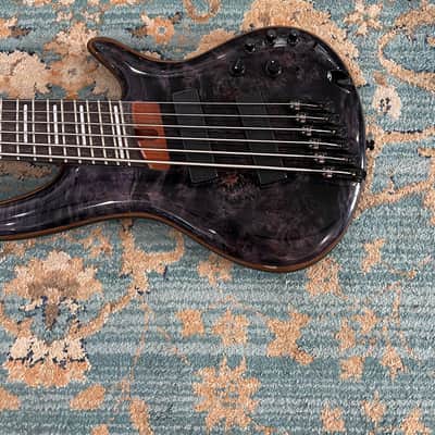 Ibanez SRMS806-DTW Bass Workshop Multi-Scale Soundgear 2023 - Present - Deep Twilight image 11