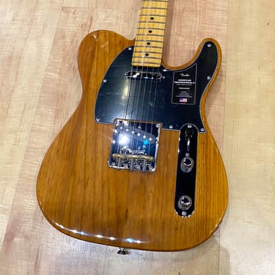 Fender American Professional II Telecaster Electric Guitar Roasted Pine image 1