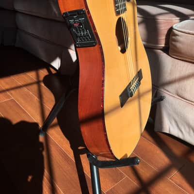 Carvin CL450 Nylon String Classical Crossover Acoustic-Electric, Solid Spruce, Rare image 3