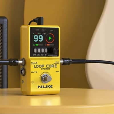 Newest! NuX stompbox MKII Loop Core Stereo Core deluxe Looper pedal (color LCD display) image 10