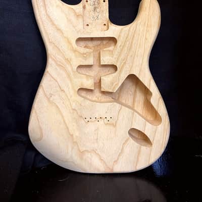Guitar Mill S-Style Hardtail Body / 1 pc. Ultra Light Swamp Ash / 3 lbs. 8 oz. (#GIN-3946) image 1