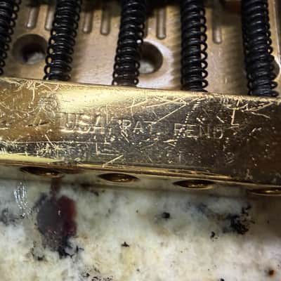 Fender BrassMaster Telecaster Bridge 70s-80s - Brass image 2