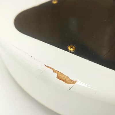 Greco EGB85 White Gold Hardware Made in Japan 1990 LP Type Short Scale Electric Bass Guitar, a4366 image 19