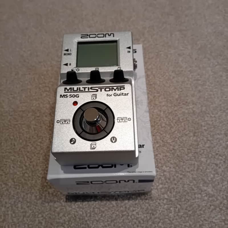 Zoom MS-50G MultiStomp 2012 - 2023 - Silver image 1