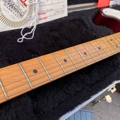 ♚SUPERB♚RARE♚Vintage 1999 Fender AMERICAN STANDARD TELECASTER USA♚MIDNIGHT WINE♚ image 5