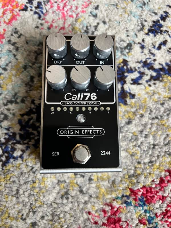 Origin Effects Cali76 Bass Compressor 2024 - Present - Black