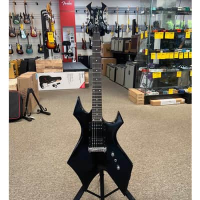 BC Rich Bronze Series Warlock Electric Guitar w/ Gig Bag - Black (Pre-Owned) image 2