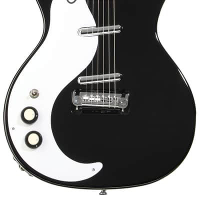Danelectro '59M NOS+ Left-Handed Electric Guitar - Black image 3