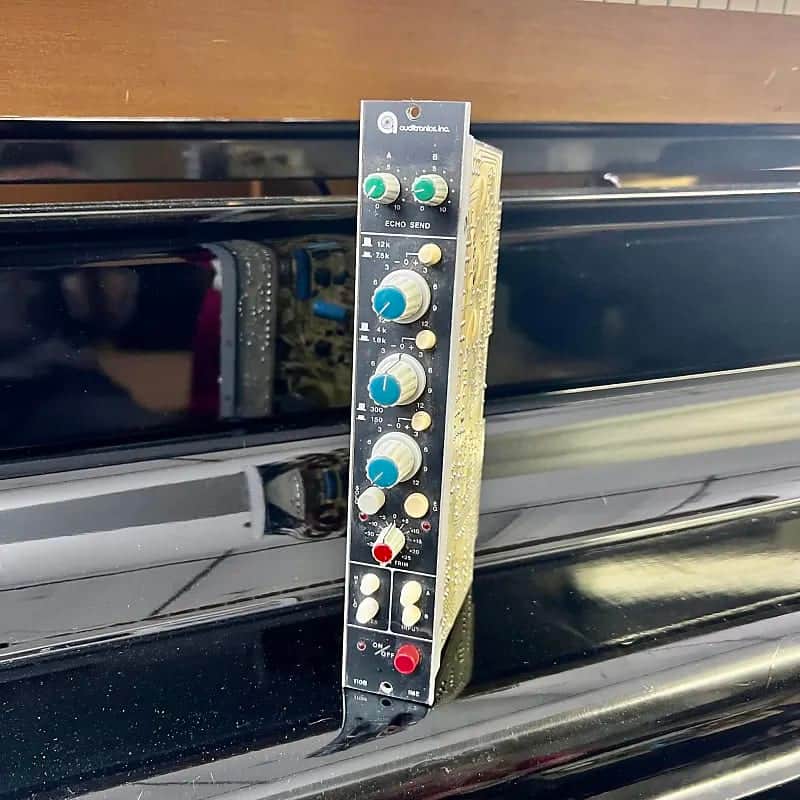 Auditronics 110-B Micpre Input EQ module c 1970’s original vintage Nashville neve inductor equalizer api image 1