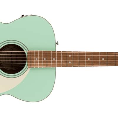Fender - California Standard Monterey E - Acoustic-Electric Guitar - Spruce Top - Surf Green w/ Ivory Pickguard image 1