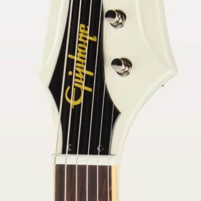 Epiphone "Inspired by Gibson Custom" '63 Firebird V 2025 - Present - Polaris White image 3