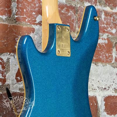 Guyatone LG-350T Custom 1978 Blue Metallic Offset MIJ Japan image 9