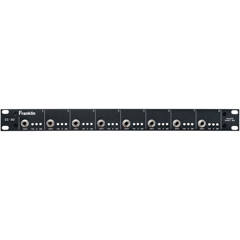 Franklin Audio DI-80 8-Channel Passive Transformer Direct Box image 1