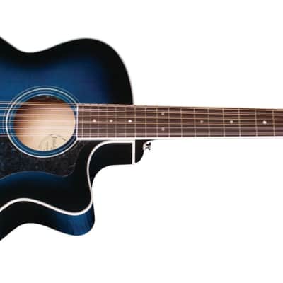 Guild F-2512CE Dark Blue Burst image 7
