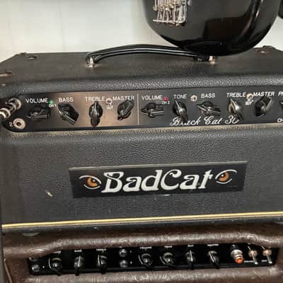 Bad Cat Black Cat 30 30-Watt 2x12" Guitar Half Stack 2010s - Black image 1