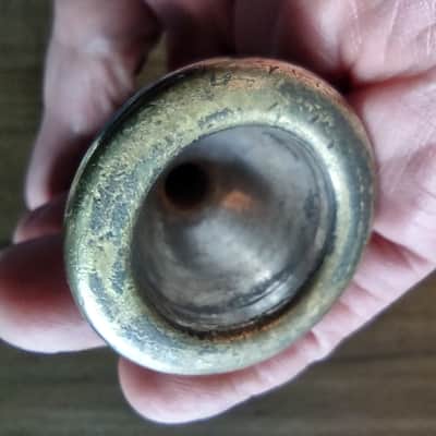 York and Sons Trombone Mouthpiece Lot of 3 Antique Cornet Horn 1900s image 13